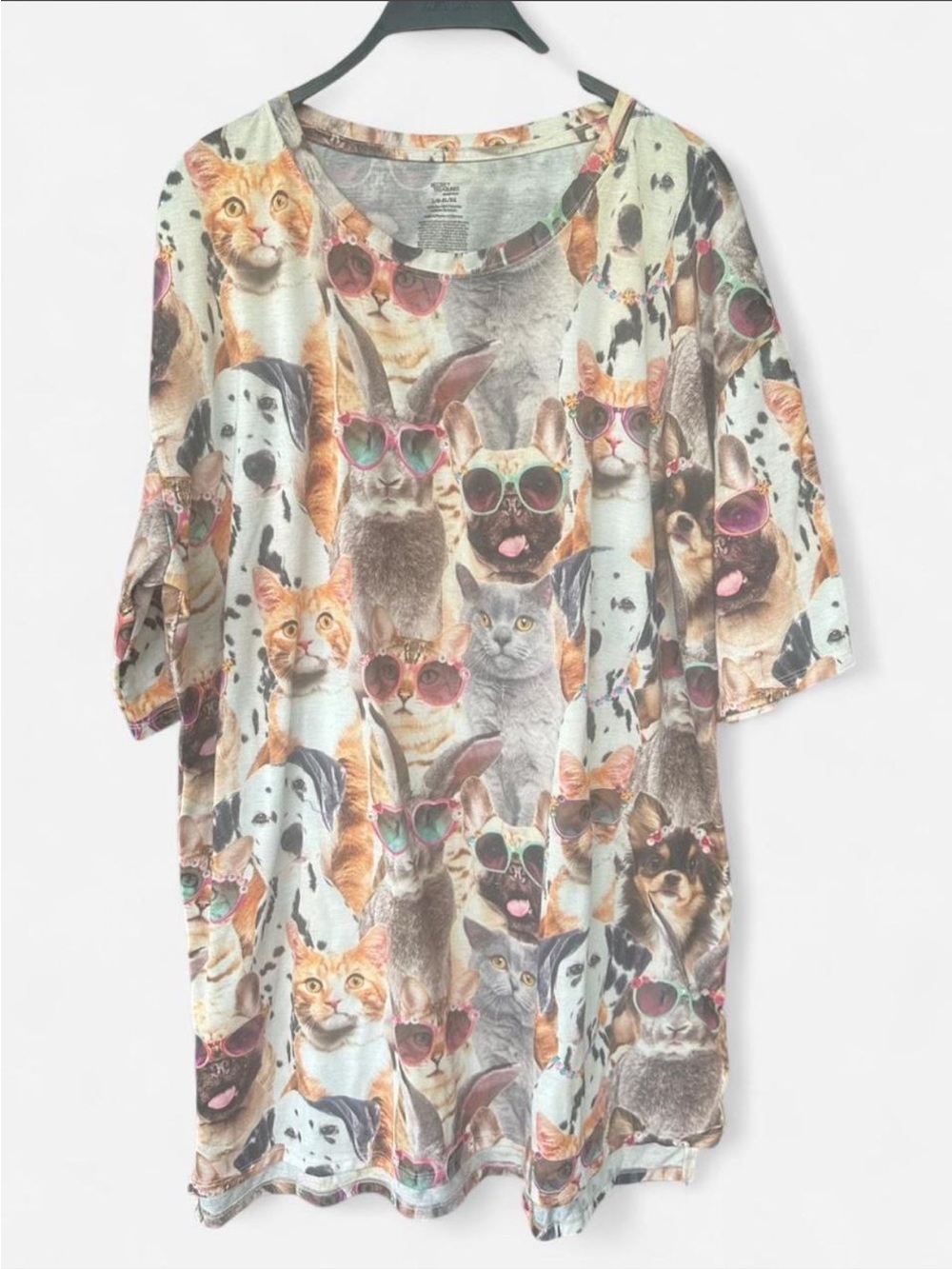 Secret Treasures Multicolor Tie-Dye Sleepwear dress